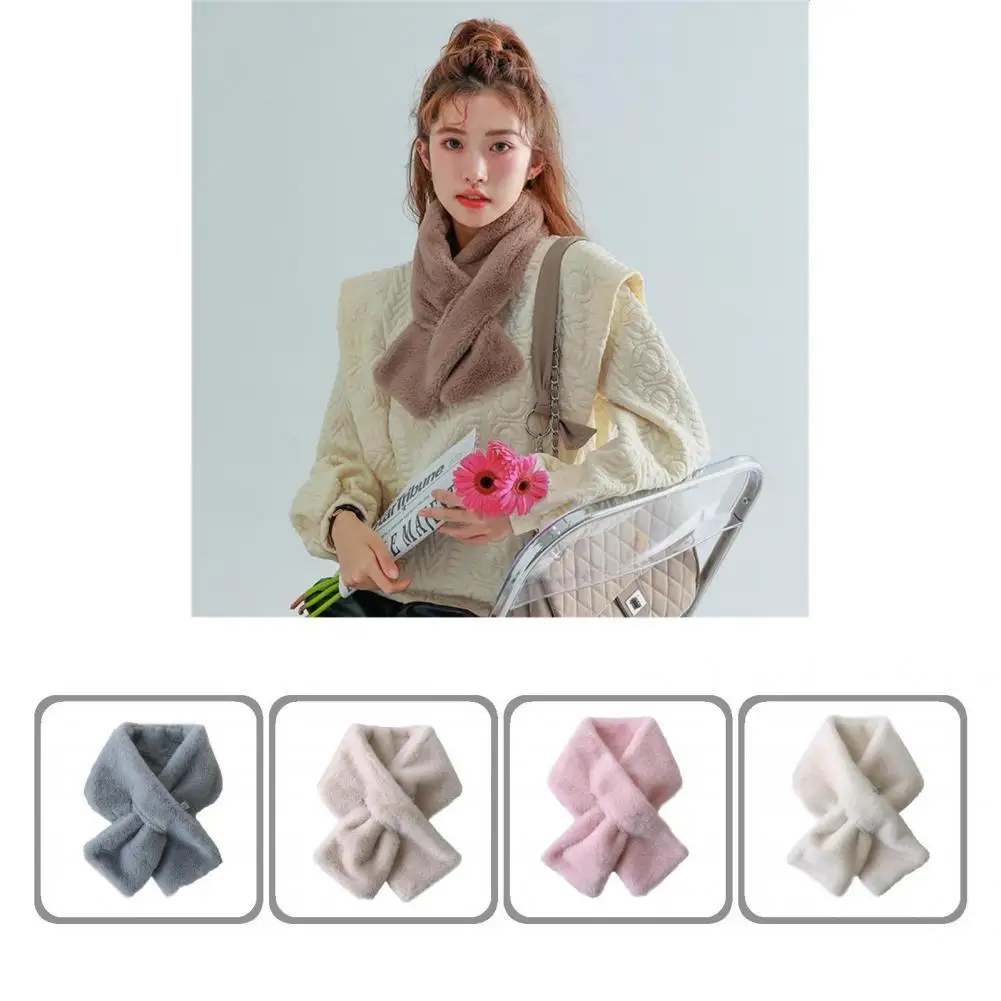 

Fine Stitching Wear Resistant Neck Wrap Warmer Cozy Warm Neckerchiefs for Party