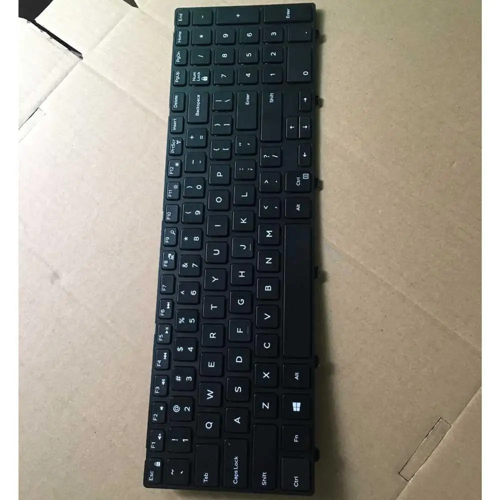 Клавиатура для ноутбука Dell 17 5000 5755 0KPP2 KPP2C США черная без подсветки | Компьютеры и