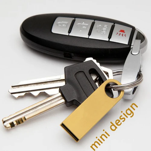 USB флеш-накопитель золотого цвета 16 ГБ 2 0 драйвер ручки 32 ТБ мини Usb карта памяти