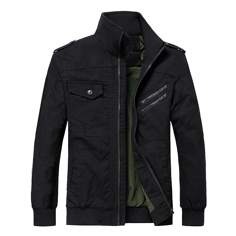 Мужские куртки на осень модные для мужчин в стиле милитари Стиль повседневная
