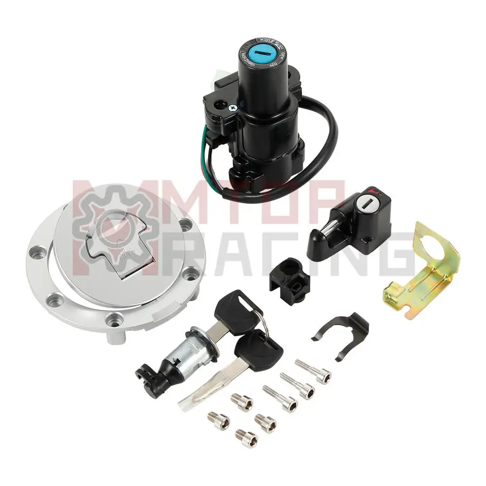 Gas Tank Fuel Cap Ignition Switch Lock Key For Honda CB1100 X11 2000-2003 CBR1100XX Blackbird 1997-2008 1998 99 2000 01 02 03 04