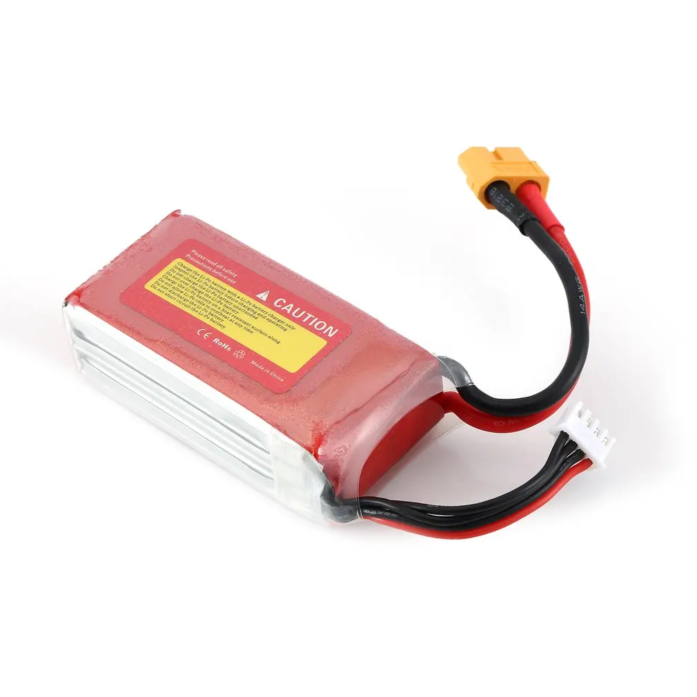 HJ 7 4 V/11 1 V/14 8 V 1000MAH /1300MAH/1500MAH Lipo аккумулятор JST разъем Перезаряжаемый для RC Racing Drone