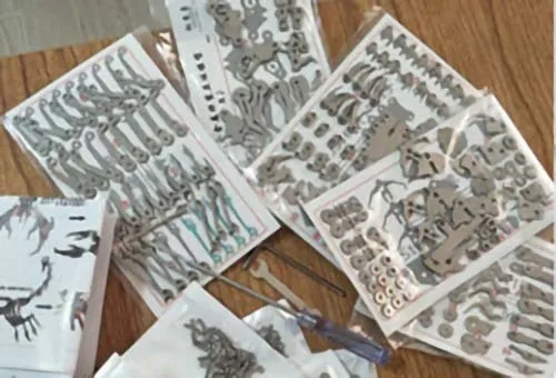 Робот насекомое Скорпион из нержавеющей стали Металл 3D DIY модели наборы головоломки детские игрушки хобби для мальчиков сплайсинг Скорпион строительные brinquedos - Цвет: Assemble