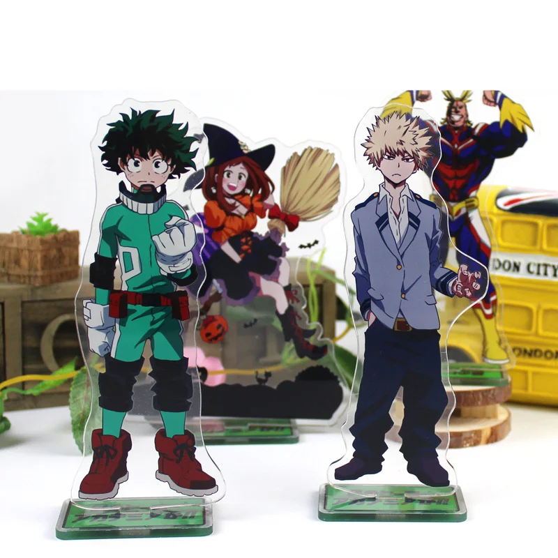 Экшн фигурка моя геройская Академия ToyBoku No Hero Deku Shoto Bakugou Toga акриловая подставка