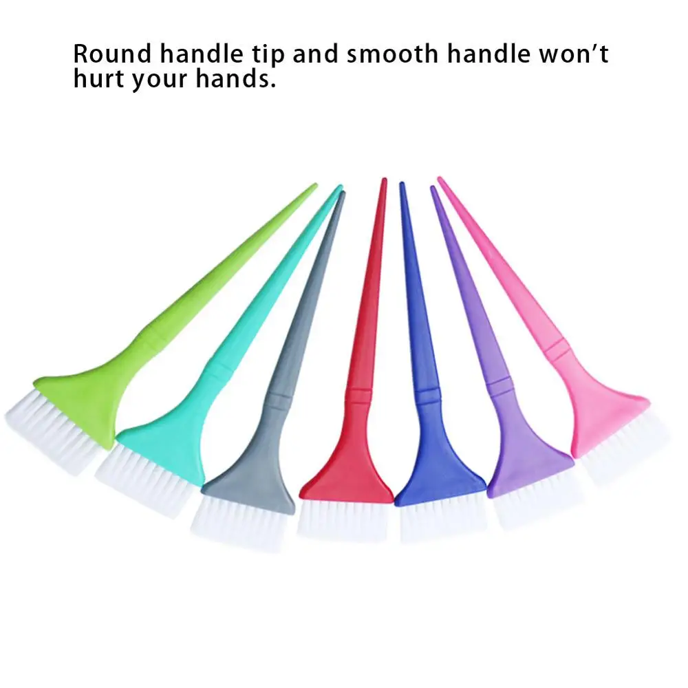 7 шт./компл. набор кистей для окрашивания волос Парикмахерская инструментов уход