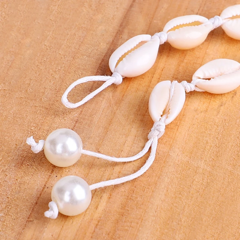 BOHO пляжная богемная Морская раковина Короткая подвеска на ожерелье Модные