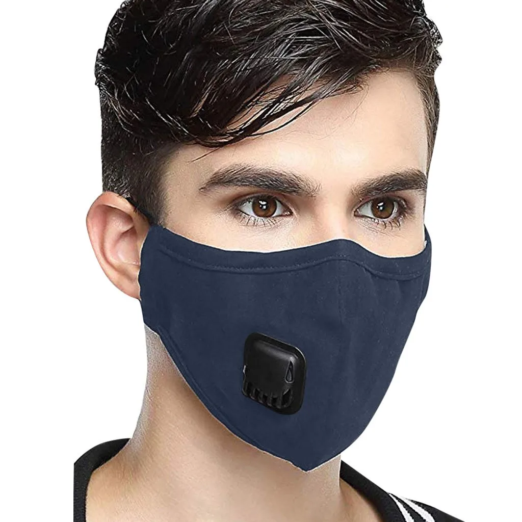 

4 Layers Washable Face Mouth Masks Dustproof Breathable Prevent Winter Warm Cotton Mask Protective Nose Mouth Face Masks