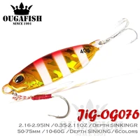 metal big jig fishing lure weights 15 60g fishing jigs saltwater lures bass jig isca artificial fake fish glitter holographic