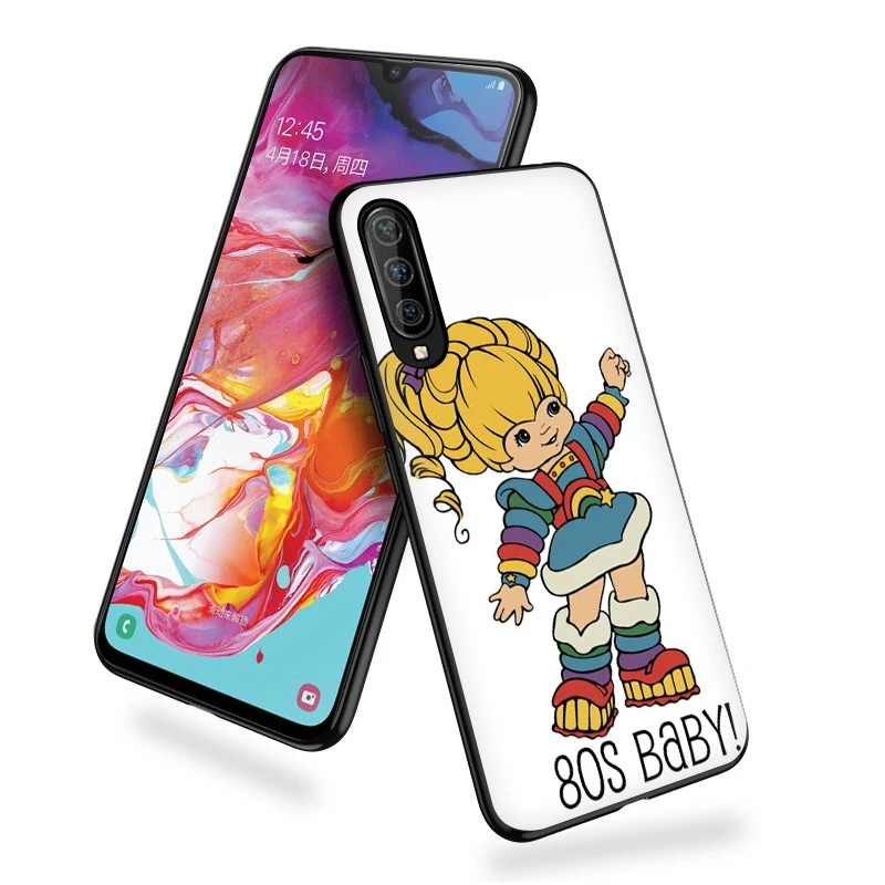 EWAU мультяха Яркая Радуга силиконовый чехол для мобильного телефона Samsung A3 A5 A6