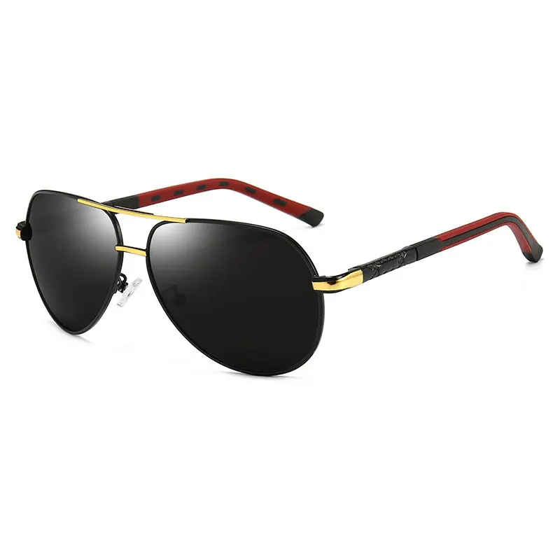 

Luxury brand classic fashion men's polarized sunglasses driving UV400 travel sunglasses 8725 rays