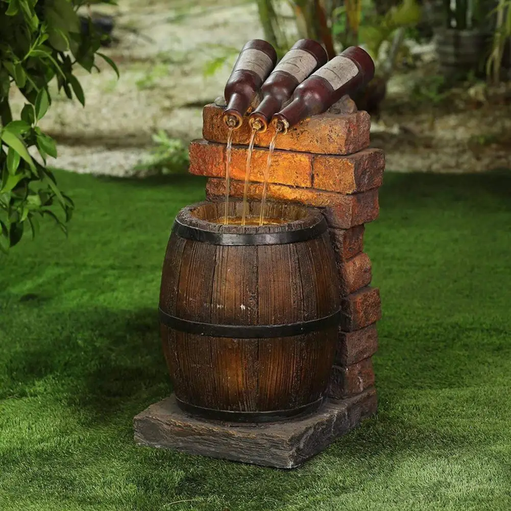 

Portable Attractive Wear-resistant Resin Handicraft Statue Resin Handicraft Statue Self-circulating for Yard