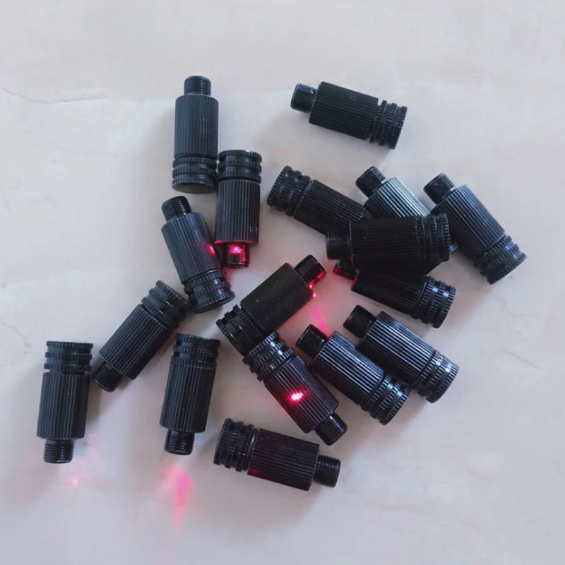 

Red laser sight flashlight universal sight light aluminum alloy metal five - pin sight slingshot accessories
