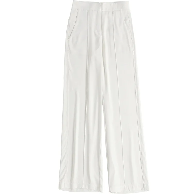 Printed trousers, Gothic ladies trousers, tight-fitting left and right thighs, button-up style, handsome feet pants