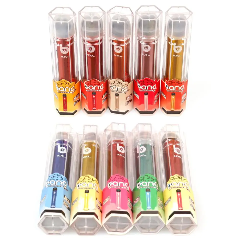 

10 шт. 2000 затяжек, ручка для сока BANG XXL, оригинальный бренд, оптовая цена