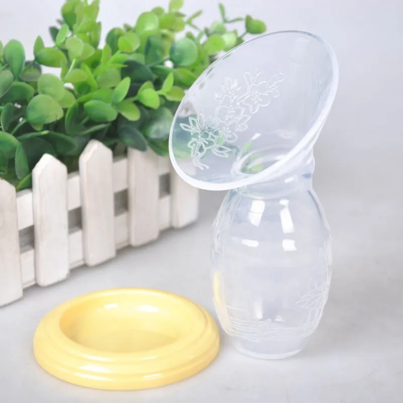 Прямая поставка силиконовый ручной молокоотсос для грудного вскармливания