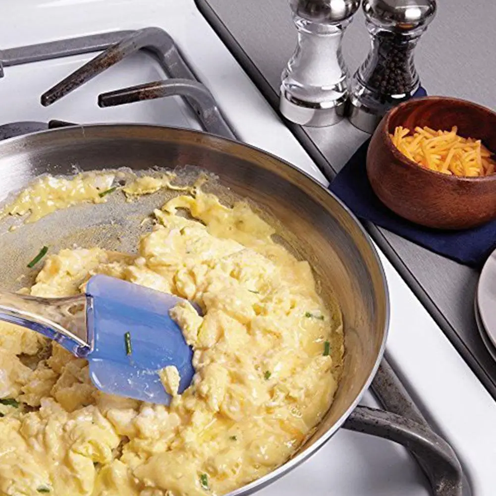 HobbyLane 3 шт./набор прозрачные синие термостойкие силиконовые лопатки инструмент