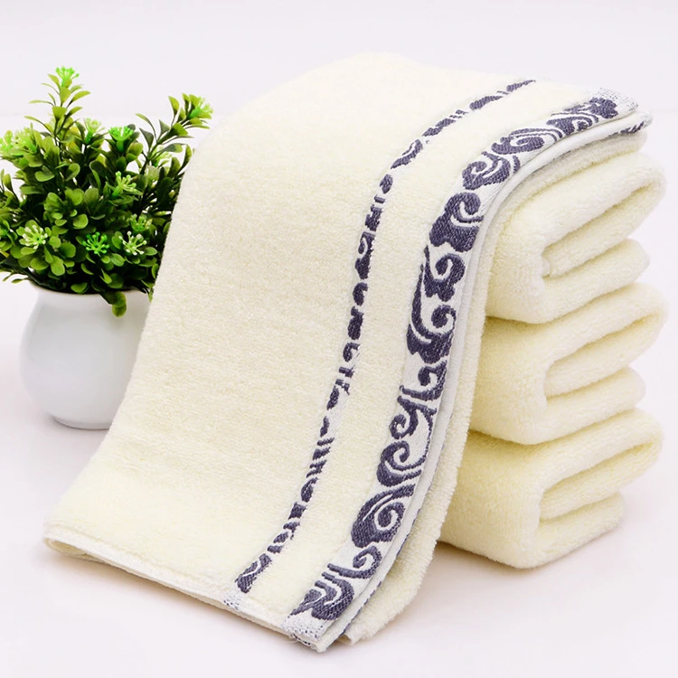 

Chinese Style Fashion Solid Color Embroidery Men Washcloth Travel Hotel Bath Towel Bathrobe Gym Yoga Portable Lovers Gift Toalla
