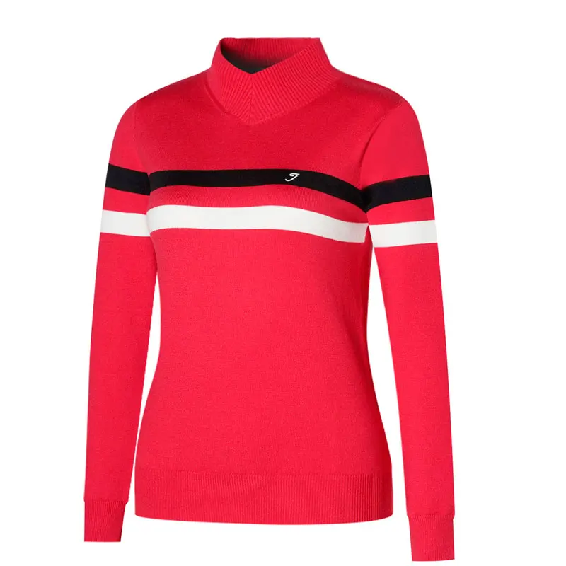 Осенне зимняя Новинка женская одежда свитер с длинным рукавом для гольфа