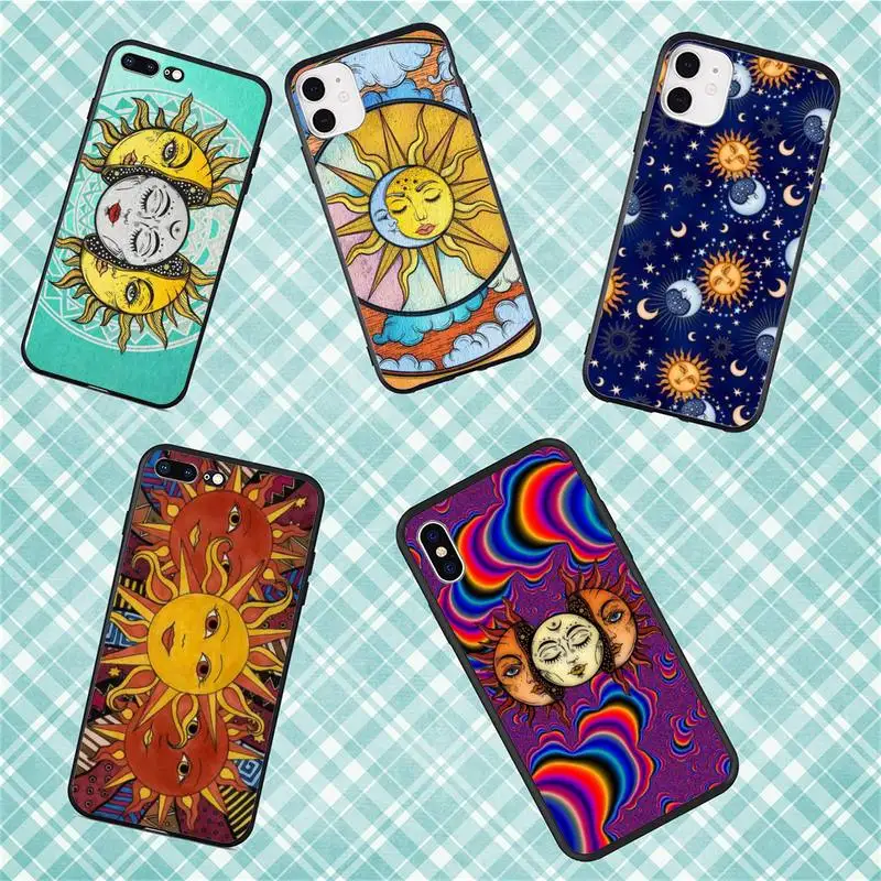 

Indie Hippie Art Phone Case For Iphone 11 12 13 Pro Max 5s 6s 7 8 Plus X Xr Xs Max Se 2020 12 13 Mini Case Cover