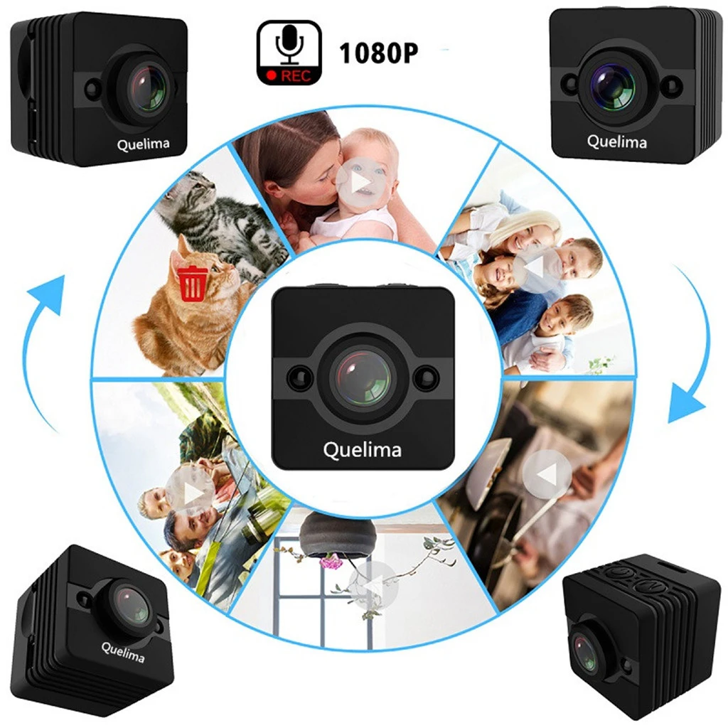 

SQ12 Full HD 1080P DV Sports Camera IR Night Vision Video Camcorder DVR