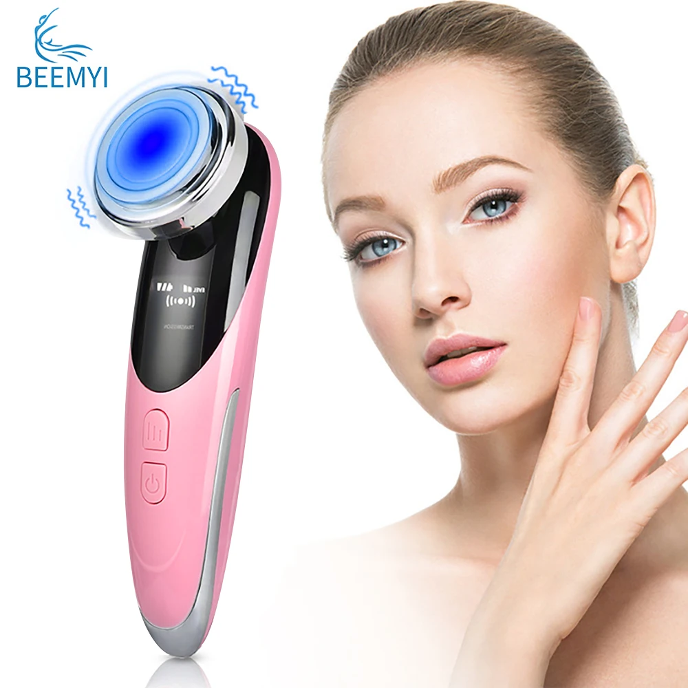 

EMS Face Massager Skin Rejuvenation Radio Mesotherapy LED Facial rf lifting machine Beauty Vibration Wrinkle Removal Anti Aging