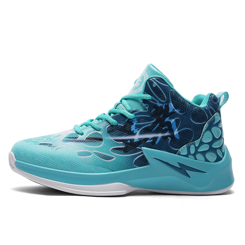 

Basketball Shoes Men High Quality New Style Men's High-top Basketball Sneakers Non-slip Cushioning Basket Sport Mens Trainers
