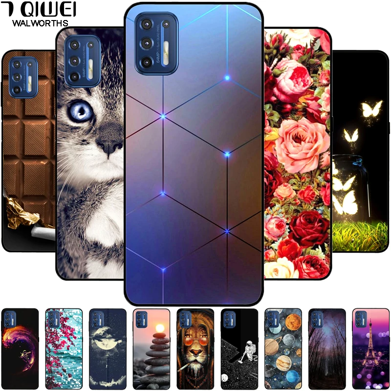 Чехол для Motorola G9 Plus силиконовые мягкие чехлы чехол из ТПУ бампер Moto G9Plus G 9