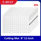 10 шт., сменный коврик для резки, прозрачный клейкий коврик для резки, 8*12 дюймов, Для силуэтов, камея, Cricut Explore плоттер