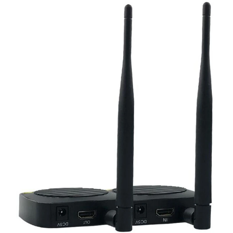 

50M H.264 Wireless HDMI Extender 1080P HD WIFI Transmitter Receiver TX RX Kit Extend Laptop PC Player Video US Plug