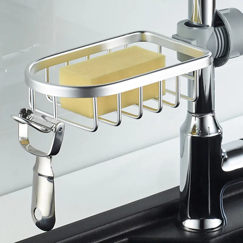 Convenient Clip-on Soap Tray Stainless steel Dish Adjustable Shower Rail Slide Plates Smooth Bathroom Kitchen Holder | Обустройство