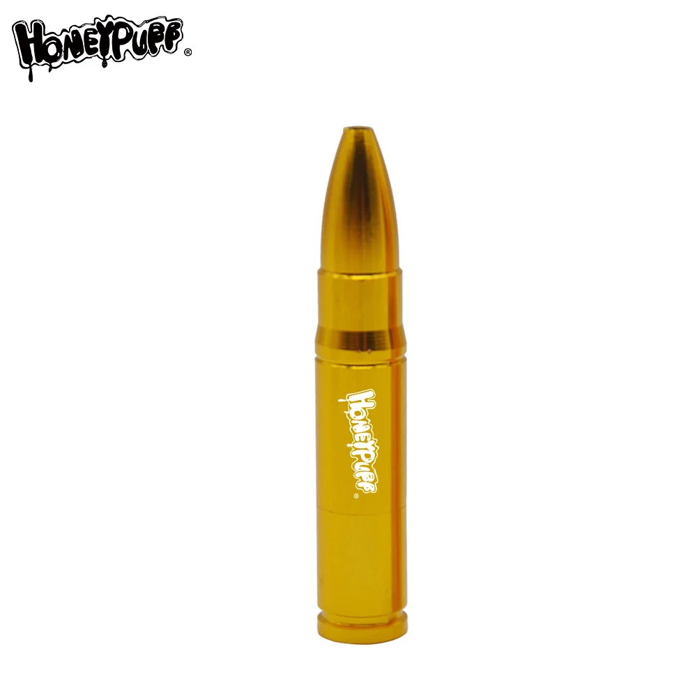 Богатая собака металлические трубы креативная курительная трубка трава Золотая