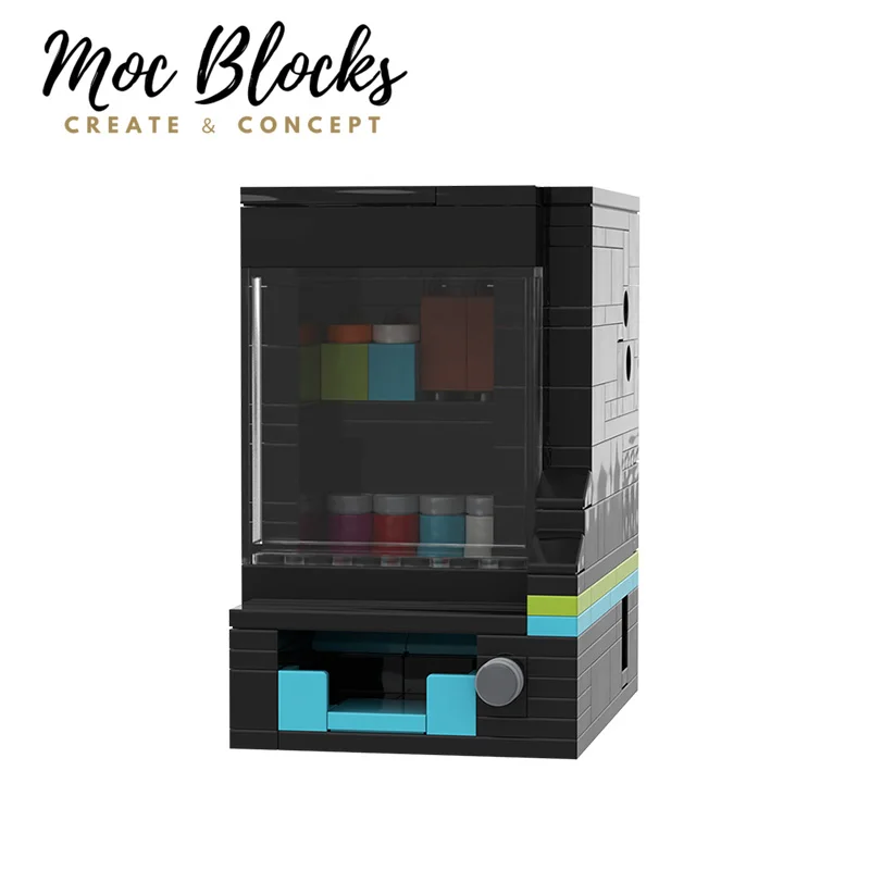 

Торговый автомат Уровень 7 головоломка коробка 267 шт. строительные блоки MOC креативная модель MOC-43536 рождественские подарки игрушки для детей