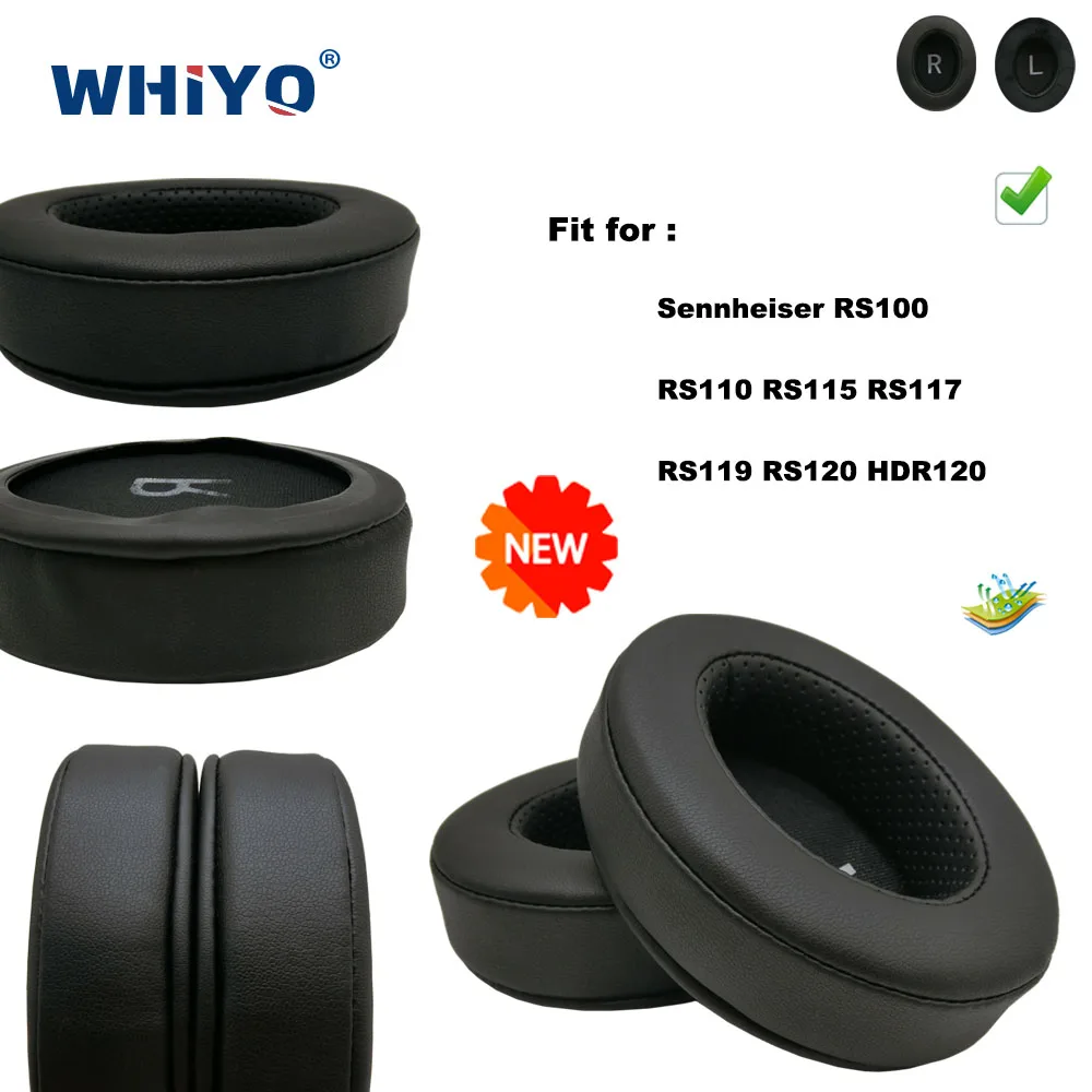 

New Upgrade Replacement Ear Pads for Sennheiser RS100 RS110 RS115 RS117 RS119 RS120 HDR120 Cushion Velvet Earmuff Earphone