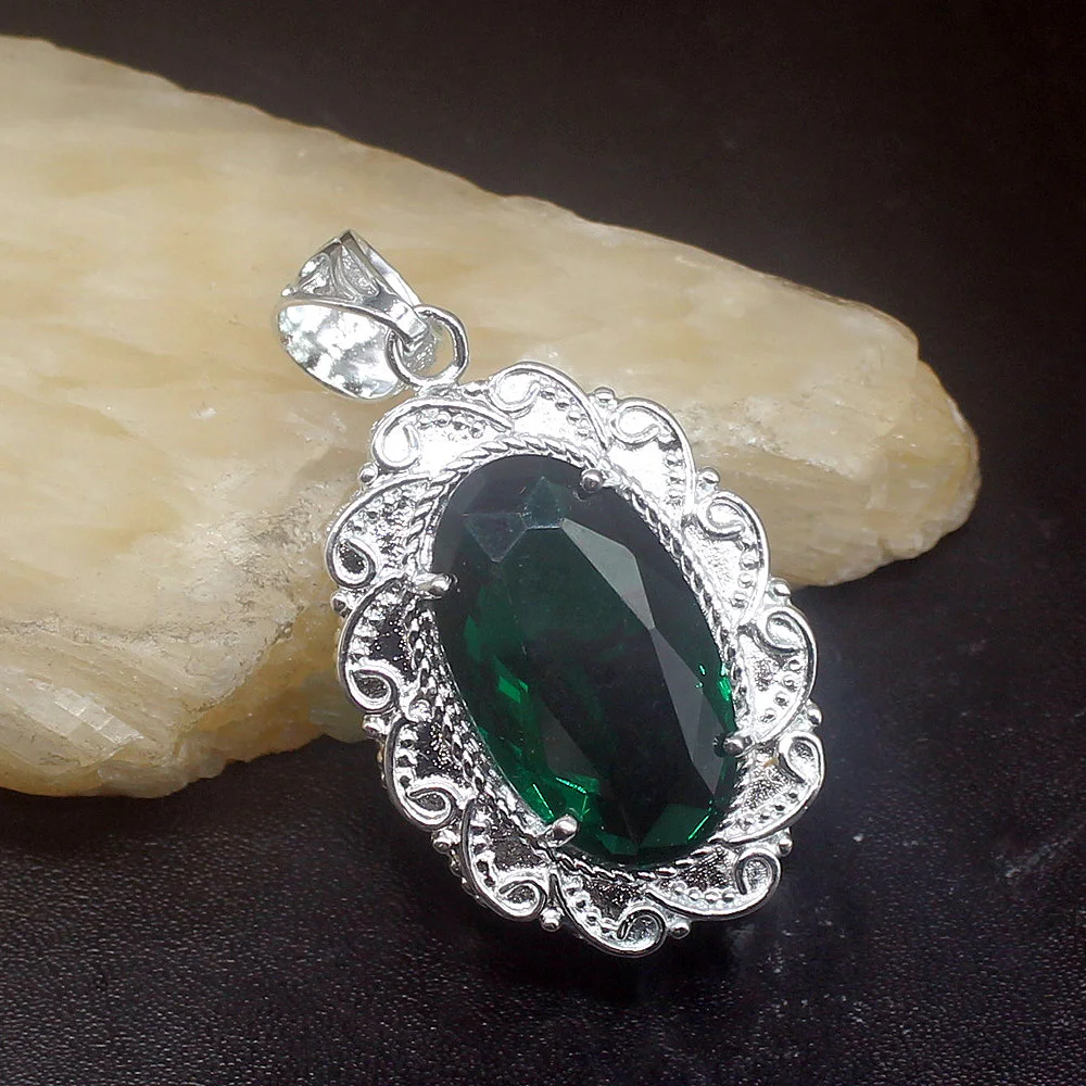 Gemstonefactory ювелирные изделия большая акция серебро 925 пробы Элегантный овальный