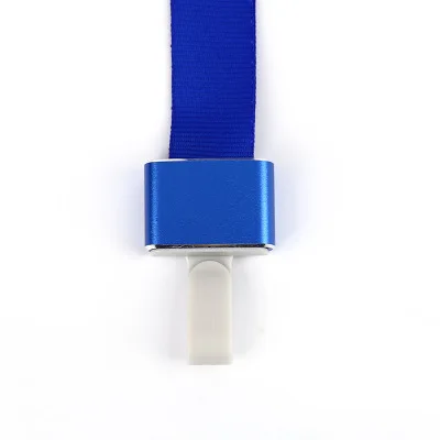 Rope Blue Новинка, 1 шт., визитница из алюминиевого сплава, визитница, бейдж, талреп, металлический чехол - Цвет: Rope Blue