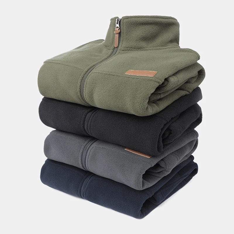 Уличная зимняя Флисовая теплая куртка для мужчин и женщин утепленные дышащие