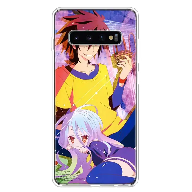 Чехол для телефона с аниме No Game Life чехол Galaxy Note 10 Lite 20 Ultra 9 8 Samsung A70 A50S A40 A30 A20E A10S A9 A8 A7