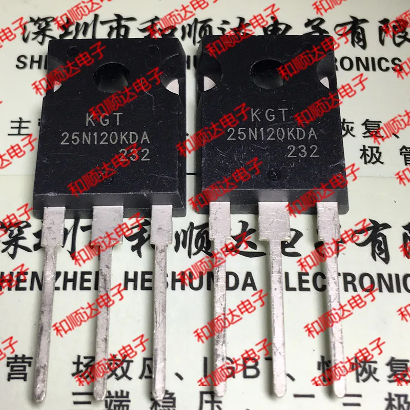 

10pcs/lot KGT25N120KDA new spot TO-247 IGBT 1200V 25A