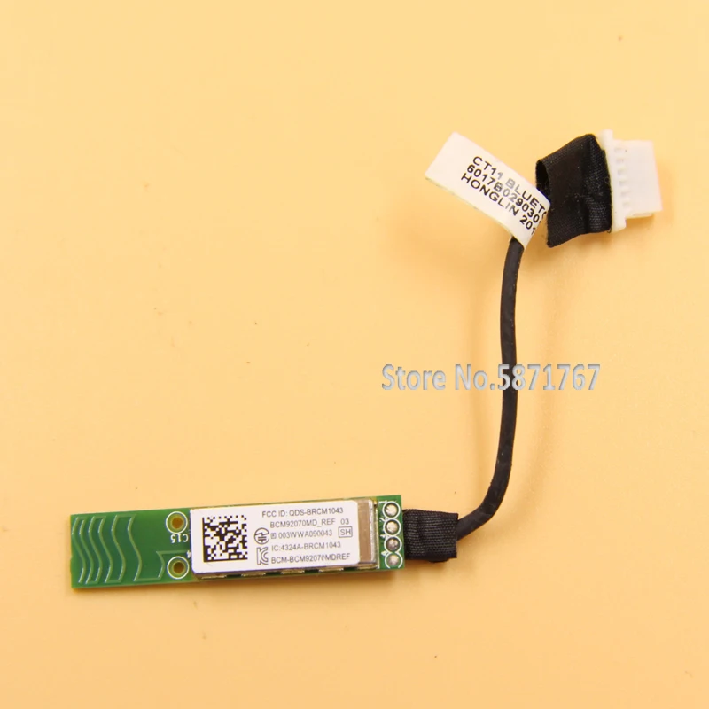 Плата модуля BLUETOOTH с кабелем для HP ELITEBOOK 8470p 8460P BCM92070MD 6017B0290301|Компьютерные кабели и