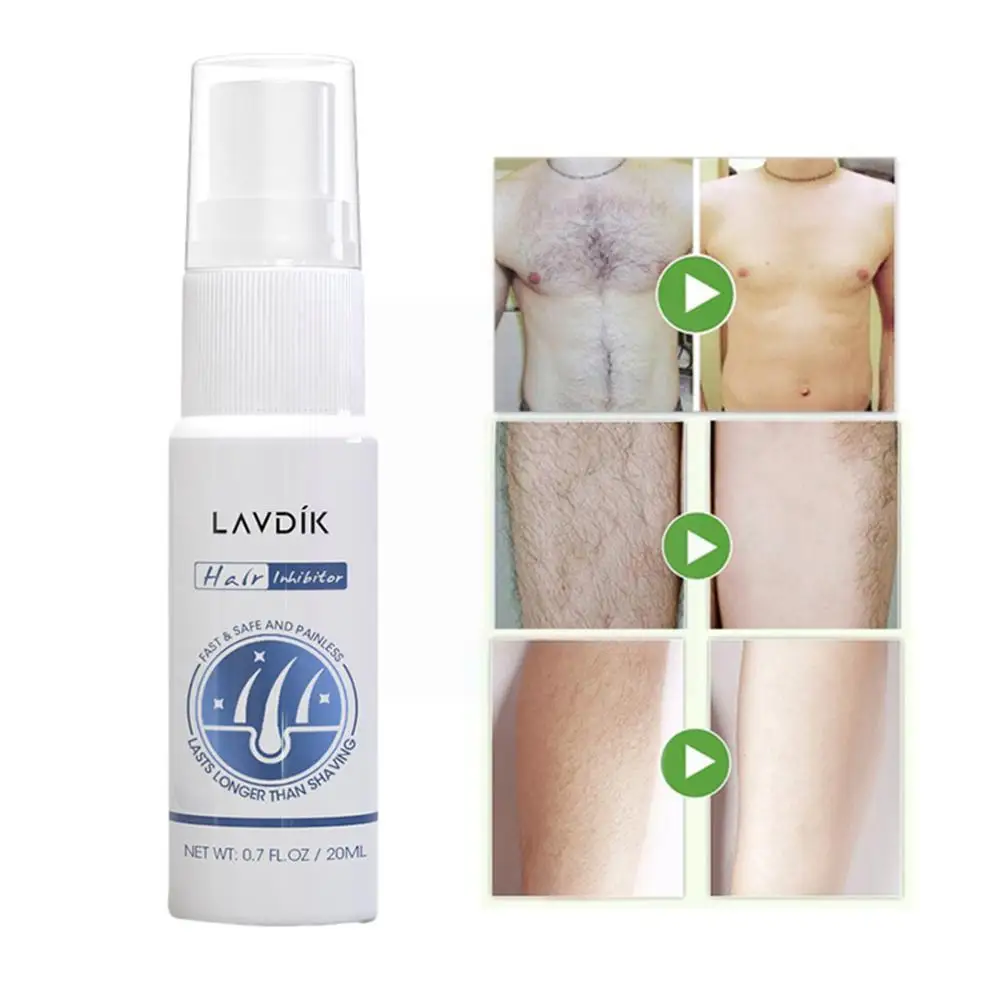 

Skin Hair Suppression Spray Permanent Hair Removal And Suppression Bikini Beard Legs Painless Body Spray Close-fitting Unde R8R7