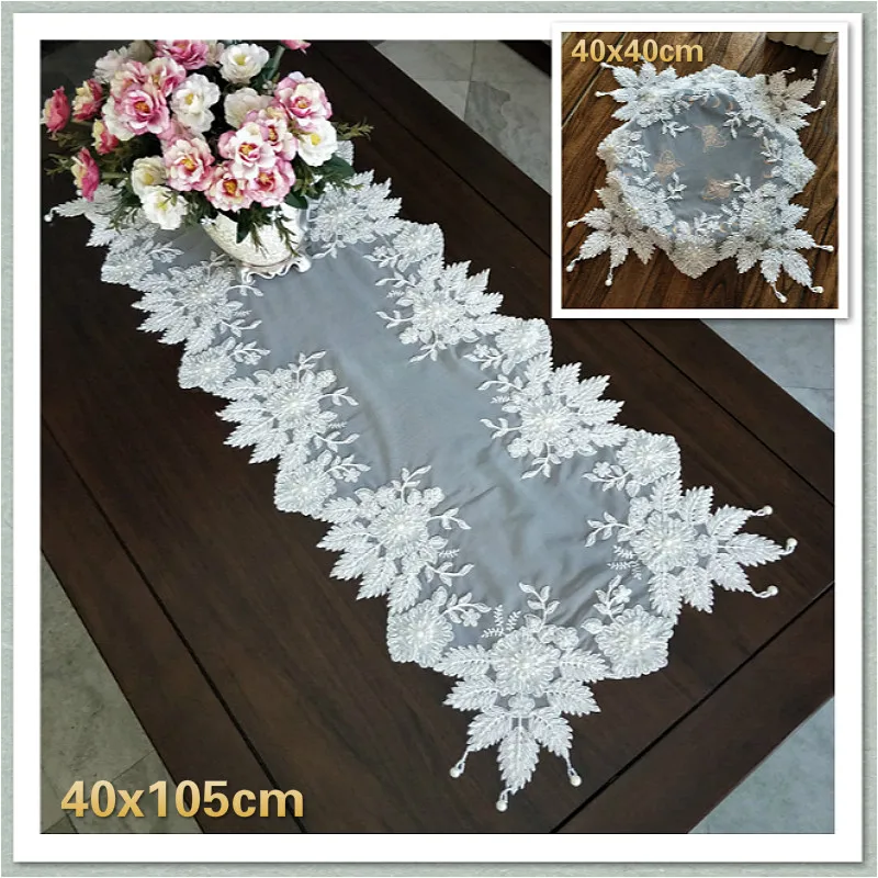 Cloth Banquet Vase Cup Plate Mat