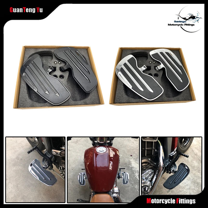 Per Indian Scout/Sixty/Bobber Scout ets1901 2015-2021 nuovo pedale anteriore modificato pedale 1 paio di accessori alta qualità