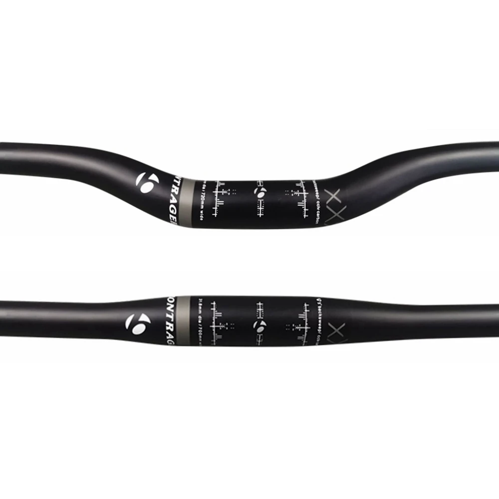 Руль велосипедный из углеродного волокна 31 8 мм матовый черный | Спорт и