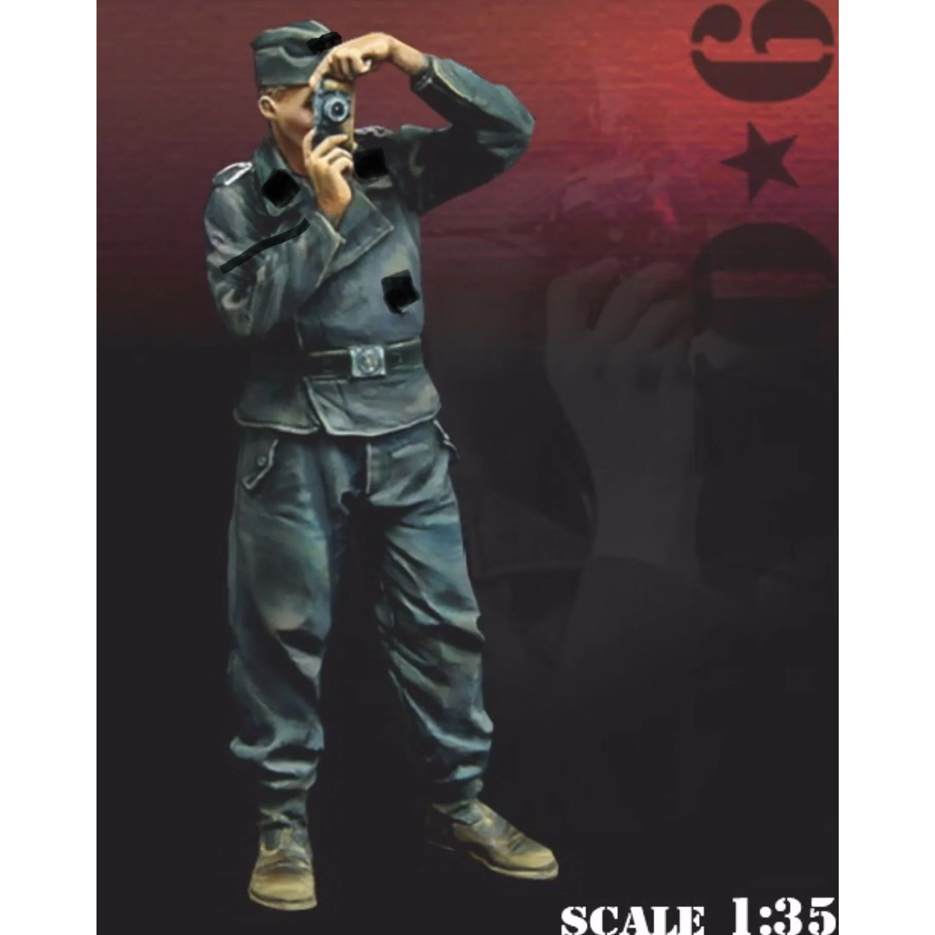 

1/35 Resin Model Figure GK， Unassembled and unpainted kit