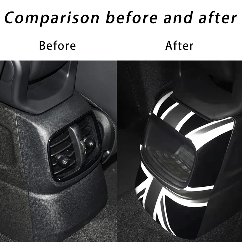 2021 2022 юнионский разъем для интерьера автомобиля Задняя Крышка вентиляционного
