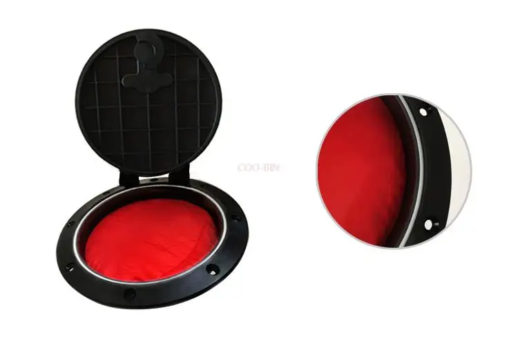 6 дюймовая черная лодка палуба пластина крышка люка инструмент для штриховки