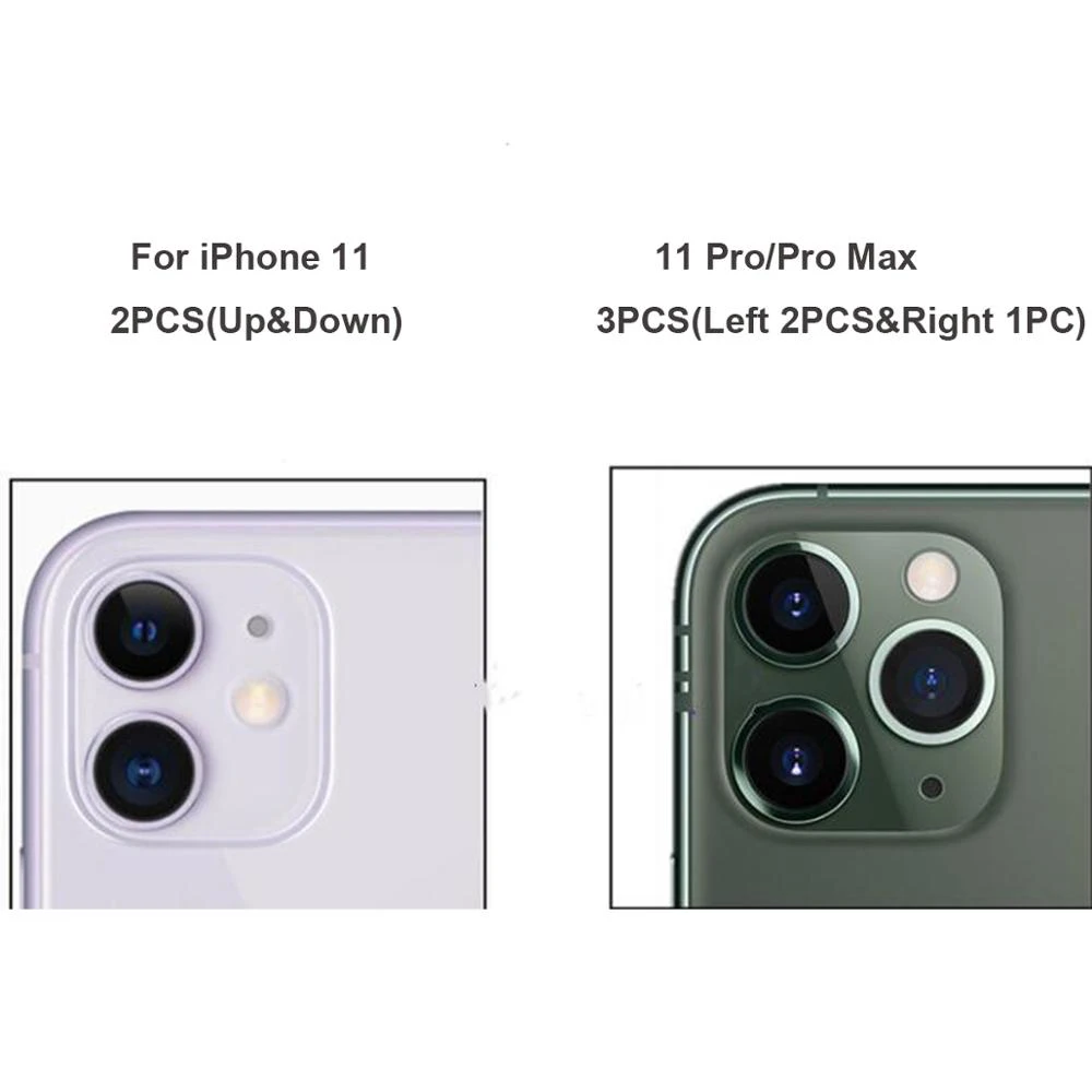 Оригинальное стекло для задней камеры Apple iPhone 12Mini 11 pro max X Xs Xr 8 7 6s 6 plus Сменное