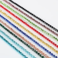 5 yards rhinestone cup chain with same color stone hot selling nail airt crystal strass for dress