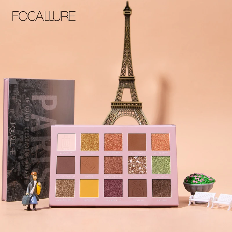 

FOCALLURE 16Colors Matte Earth-Color Eye Shadow Palette HighQuality Sweet Gift To Girlfriend Pretty Eyeshadow TSLM1