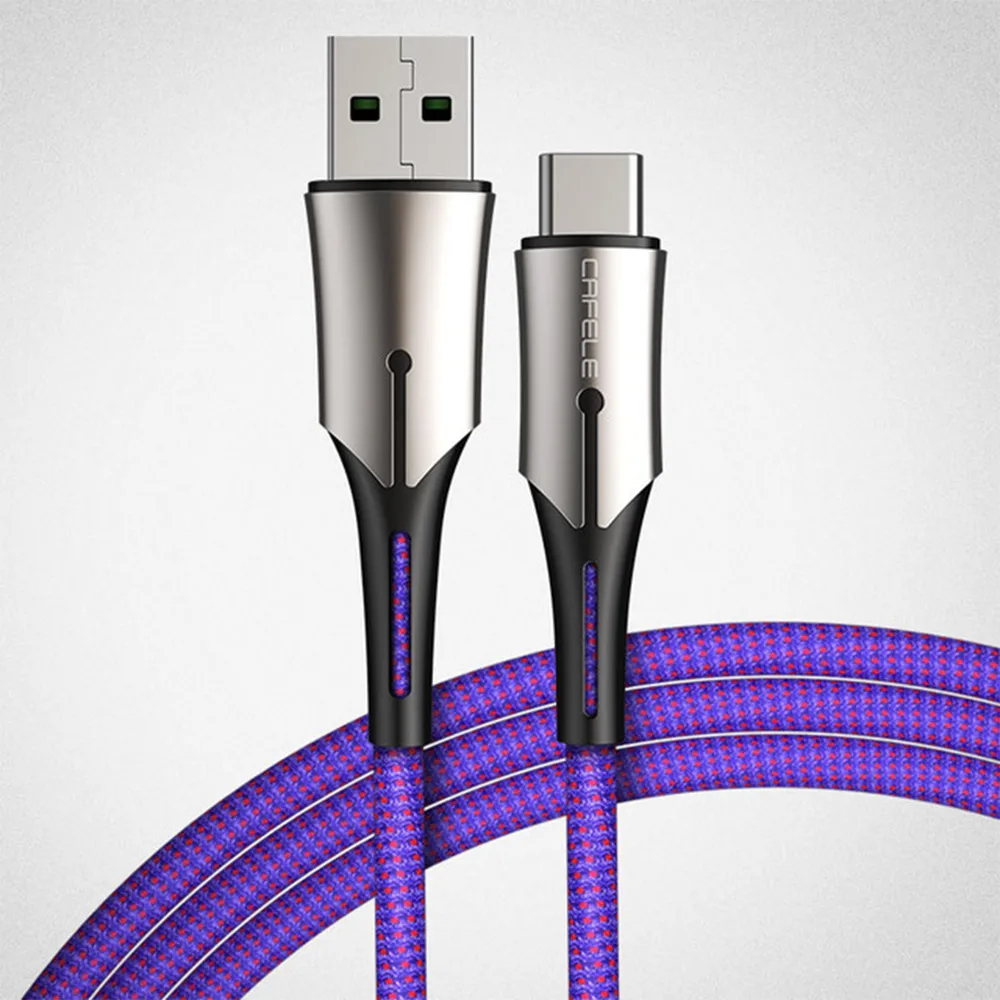 Новый USB кабель FDBRO 5 А Type C для быстрой зарядки телефонов Huawei Samsung Xiaomi Oneplus кабели